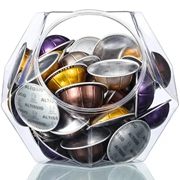 Elegant Coffee Pod Holder Compatible with Nespresso Capsules