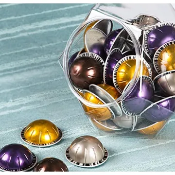 Elegant Coffee Pod Holder Compatible with Nespresso Capsules