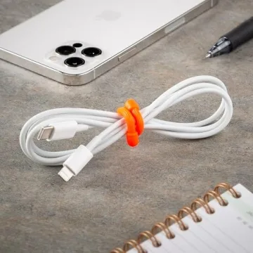 Nite Ize Original Gear Reusable Twist Ties, 4-Pack