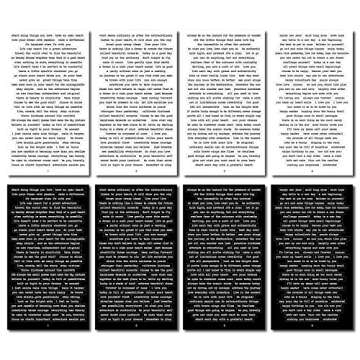 Small Talk Stickers for Journaling - 16 Sheets 812 Pcs Self-Adhesive Sentiment Word Stickers for Scrapbooking Card Making Envelope Project DIY Craft Junk Journal Supplies - Black and White