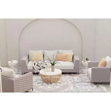 Mad Mats Outdoor Rug - Stylish & Reversible 4' x 6' Mat