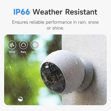 Noorio Wireless Outdoor Security Camera with Night Vision