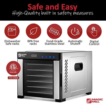 Magic Mill Food Dehydrator for Jerky and Snacks