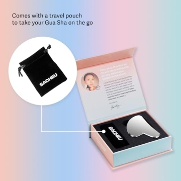 SACHEU Stainless Steel Gua Sha for Skin Care Excellence