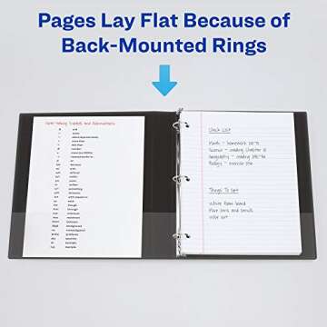 Avery Economy View 3 Ring Binder - 2" Round Rings