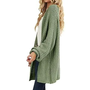 Maroway Plus Size Crochet Cardigan - Cozy & Stylish