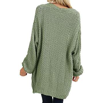 Maroway Plus Size Crochet Cardigan - Cozy & Stylish