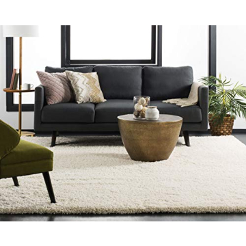 SAFAVIEH California Shag Area Rug in Luxurious Ivory