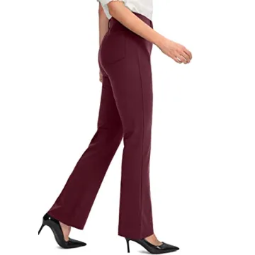 Rammus Women's Stretch Work Pants with 4 Pockets