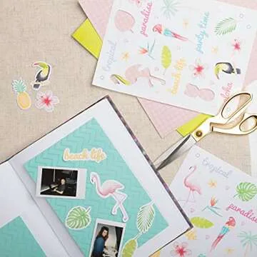 Avery Printable Sticker Paper, Matte White, 8.5" x 11", Inkjet, 20 Sheets (44383)