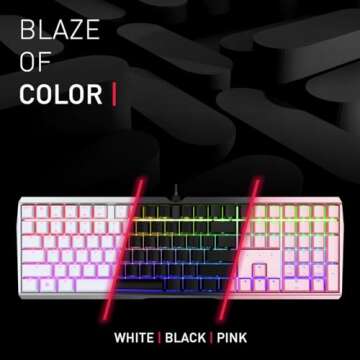 CHERRY MX Board 3.0 S Mechanical Keyboard with Silent Switches