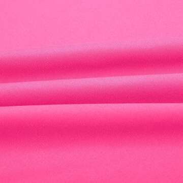 Sfoothome Queen Sheets Set - Hotel Luxury 4-Piece Bed Set, Extra Deep Pocket, 1800 Series Bedding Set, Wrinkle & Fade Resistant, Sheet & Pillow Case Set (Queen, Hot Pink)