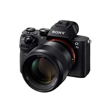 Sony SEL-85F18 Portrait Lens Fixed Focal 85mm F1.8 Full Frame Suitable for A7, ZV-E10, A6000 and Nex Series, E-Mount Black