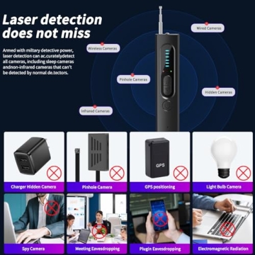 Nilone Hidden Camera Detector for Travel and Privacy