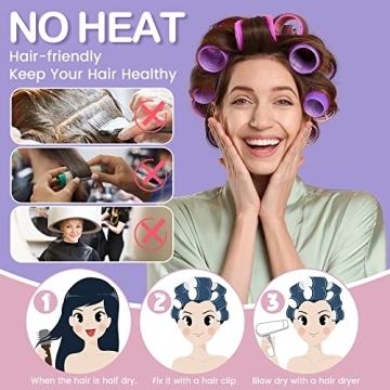 33 Piece Hair Rollers Set for All Hair Types - ELASO