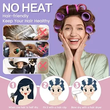 33 Piece Hair Rollers Set for All Hair Types - ELASO
