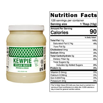 KEWPIE Vegan Mayo Dressing - Rich, Creamy, Gluten-Free
