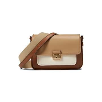 Michael Kors Bradshaw Medium Messenger Camel Multi - A Stylish and Functional Bag