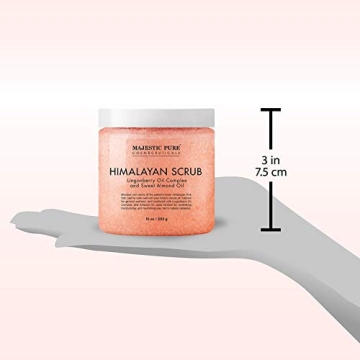 Himalayan Pink Salt Scrub with Lingonberry for All Skin Types