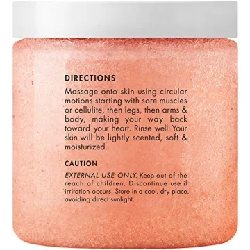 Himalayan Pink Salt Scrub with Lingonberry for All Skin Types