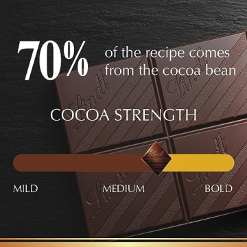 Lindt EXCELLENCE 70% Cocoa Dark Chocolate Bar 3.5 oz