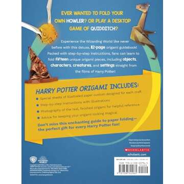 Harry Potter Origami Volume 1: A Magical Folding Adventure