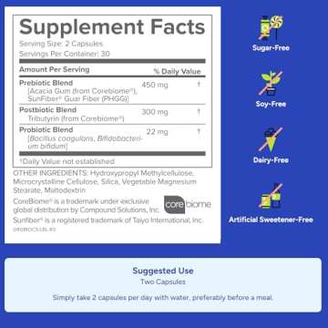 Gundry MD® Bio Complete 3, 3-in-1 Probiotics for Gut Health, Probiotic Supplements for Digestion, Supplement Supporting Bloating, Gas, Food Cravings, Energy Levels, Skin, and Focus, 30 Day Supply