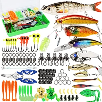 Ultimate Fishing Lures Tackle Box Kit for Every Angler