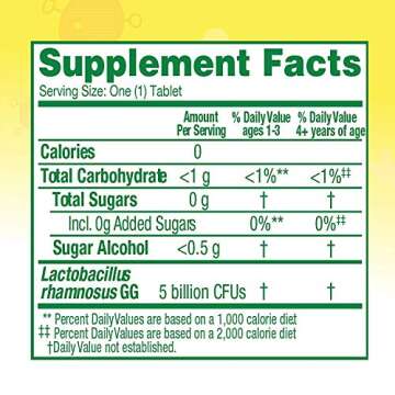 Culturelle Kids Daily Probiotic Chewables for Immune Health