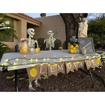 LaVenty Lemonade Banner for Summer Parties and Events