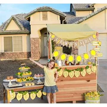 LaVenty Lemonade Banner for Summer Parties and Events