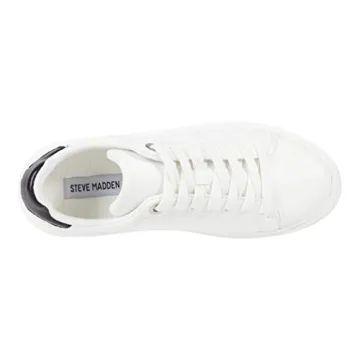 Steve Madden Women's Platform Sneakers in White – 8 US