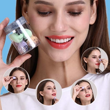 Snowflakes Mini Beauty Makeup Sponge Set for Detailed Application