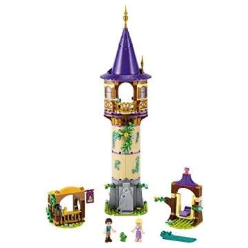 LEGO Disney Princess Rapunzel’s Tower 43187 Building Toy with 2 Mini-Dolls