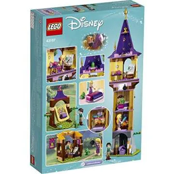 LEGO Disney Princess Rapunzel’s Tower Playset for Kids