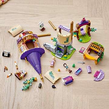 LEGO Disney Princess Rapunzel’s Tower Playset for Kids