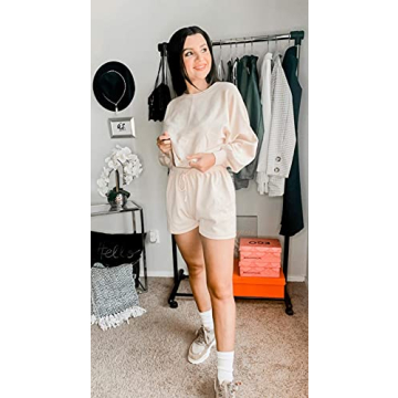 ZESICA Women's Knit Sweatsuit Set - Cozy Lounge Wear