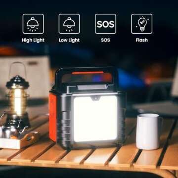 Steelite Portable Power Station 300W (Peak 600W) 296Wh Solar Generator with 110V Pure Sine Wave AC Outlets Backup Lithium Battery for Outdoors Camping Travel Hunting Blackout For Home Use Emergency RV