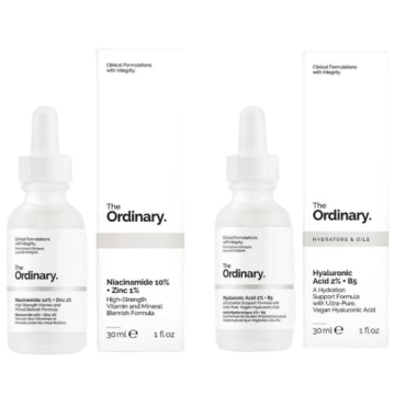 The Ordinary Hyaluronic Acid & Niacinamide Duo 30ml Bundle
