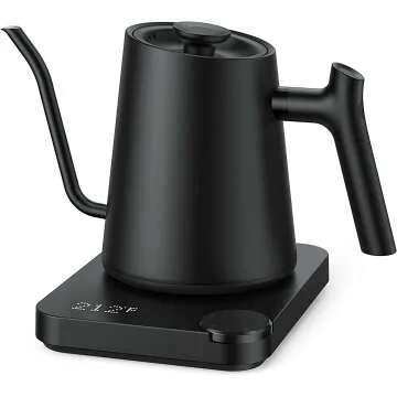 Gooseneck Electric Pour-Over Kettle for Coffee