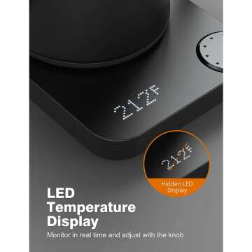 Gooseneck Electric Pour-Over Kettle for Coffee