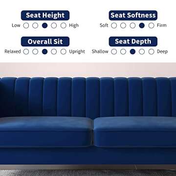 Luxurious MGH Velvet Sofa for Modern Living Rooms