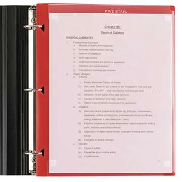 Five Star Pocket Folder for Efficient Organization