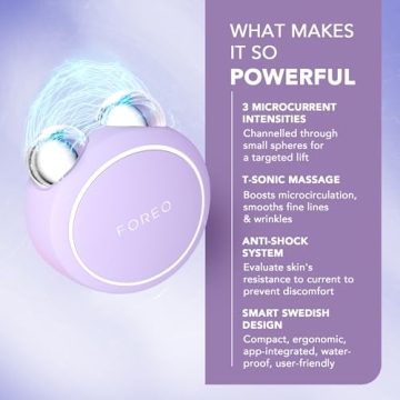FOREO BEAR Mini Microcurrent Facial Device Firm & Contour