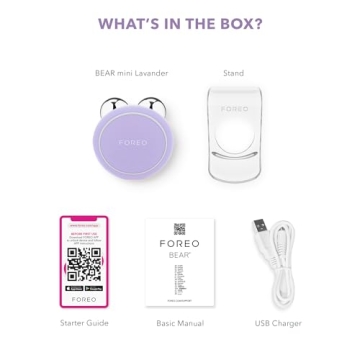 FOREO BEAR Mini Microcurrent Facial Device Firm & Contour