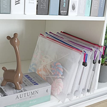EOOUT 32pcs Mesh Zipper Pouch Bags - Organize with Style