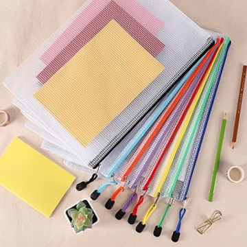 EOOUT 32pcs Mesh Zipper Pouch Bags - Organize with Style