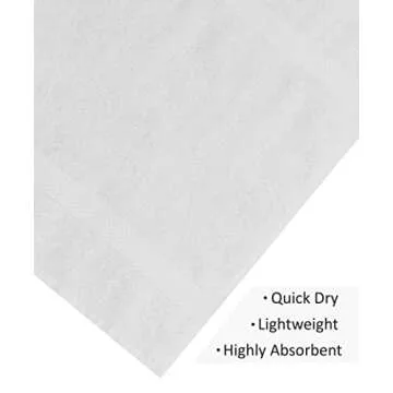 COTTON CRAFT 28 Pack Washcloth Set 100% Cotton Soft Absorbent