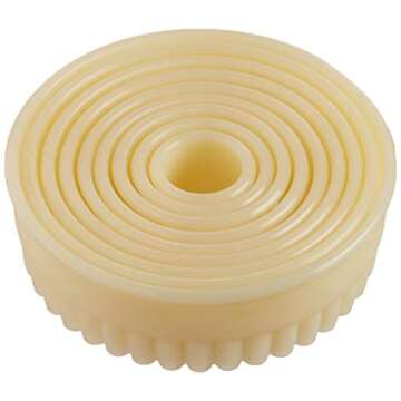 Mercer Culinary 9-Piece Round Fluted Nylon Cutter Set