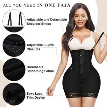 Lover Beauty Shapewear Tummy Control Body Shaper Butt Lifter